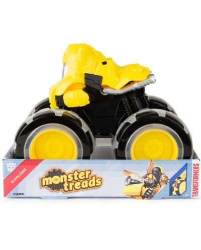 Elektronska igračka Tomy - Monster Treads, Bumblebee, sa svjetlećim gumama - 7